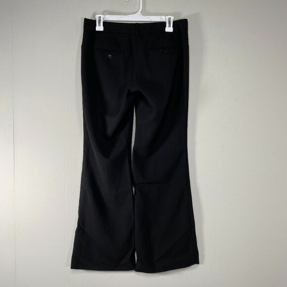 Express Editor Bootcut Dress Pants Women's 4S Mid Rise Black Office Business - Picture 2 of 14